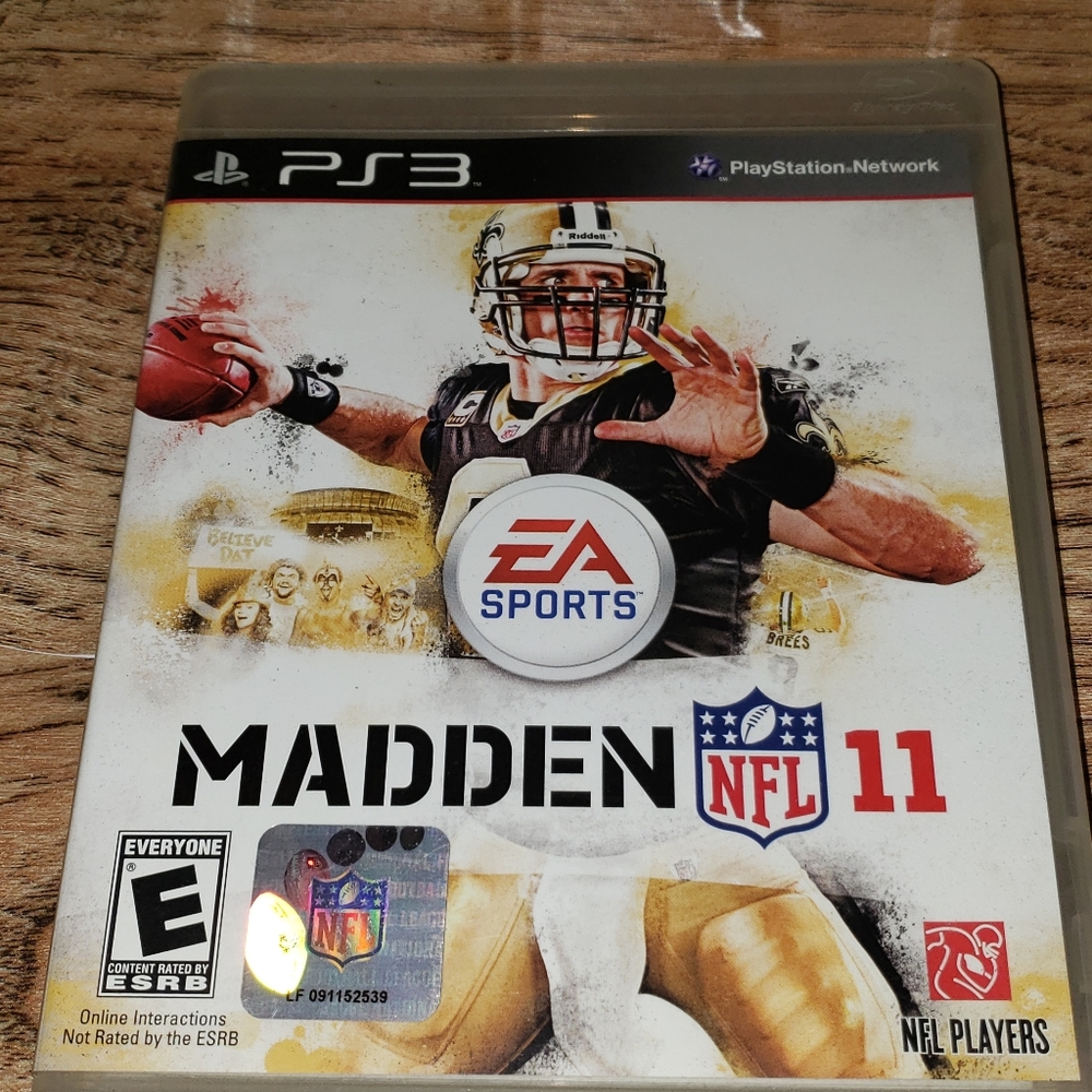 PS3 EA Sports Madden NFL 11 video game